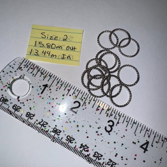 Sterling Silver Twisty Ring, Size 2 - Picture 3 of 15